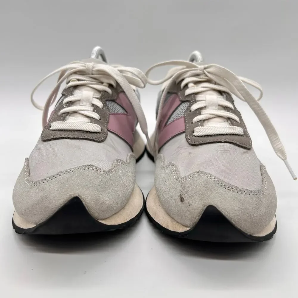 New Balance 237 Suede Low Top Sneakers‎ Shoes Gray Purple Women's Size US 10 B